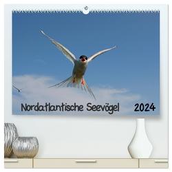 Nordatlantische Seevögel (hochwertiger Premium Wandkalender 2024 DIN A2 quer), Kunstdruck in Hochglanz von Wolf,  Gerald