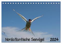 Nordatlantische Seevögel (Tischkalender 2024 DIN A5 quer), CALVENDO Monatskalender von Wolf,  Gerald