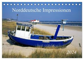 Norddeutsche Impressionen (Tischkalender 2024 DIN A5 quer), CALVENDO Monatskalender von Reupert,  Bildarchiv