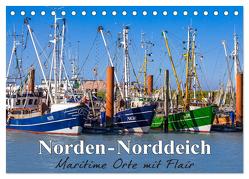 Norden-Norddeich. Maritime Orte mit Flair (Tischkalender 2024 DIN A5 quer), CALVENDO Monatskalender von Dreegmeyer,  Andrea