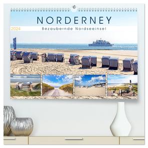 NORDERNEY Bezaubernde Nordseeinsel (hochwertiger Premium Wandkalender 2024 DIN A2 quer), Kunstdruck in Hochglanz von Dreegmeyer,  Andrea