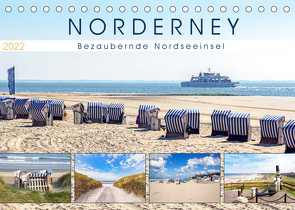 NORDERNEY Bezaubernde Nordseeinsel (Tischkalender 2022 DIN A5 quer) von Dreegmeyer,  Andrea