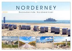 NORDERNEY Bezaubernde Nordseeinsel (Wandkalender 2024 DIN A2 quer), CALVENDO Monatskalender von Dreegmeyer,  Andrea