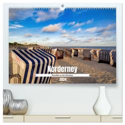 Norderney Paradies in der Nordsee (hochwertiger Premium Wandkalender 2024 DIN A2 quer), Kunstdruck in Hochglanz von Kleinfeld,  Thorsten