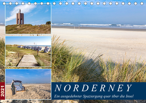 Norderney Spaziergang (Tischkalender 2021 DIN A5 quer) von Dreegmeyer,  Andrea