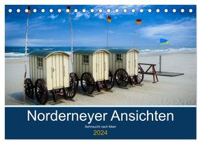 Norderneyer Ansichten (Tischkalender 2024 DIN A5 quer), CALVENDO Monatskalender von Kleinfeld,  Thorsten