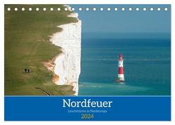 Nordfeuer (Tischkalender 2024 DIN A5 quer), CALVENDO Monatskalender von Menz,  Olaf
