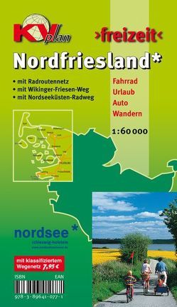 Nordfriesland Kreis mit Sylt, Amrum, Föhr und Halligen von Tacken,  Sascha René