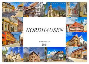Nordhausen Impressionen (Wandkalender 2024 DIN A3 quer), CALVENDO Monatskalender von Meutzner,  Dirk