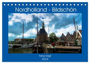 Nordholland – Bildschön (Tischkalender 2024 DIN A5 quer), CALVENDO Monatskalender von Voigt,  Tanja