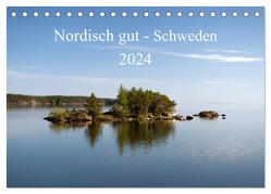 Nordisch gut – Schweden (Tischkalender 2024 DIN A5 quer), CALVENDO Monatskalender von Streiparth,  Katrin