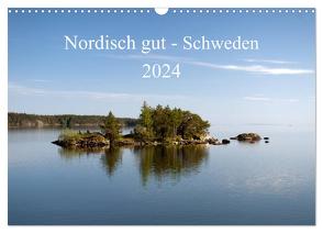 Nordisch gut – Schweden (Wandkalender 2024 DIN A3 quer), CALVENDO Monatskalender von Streiparth,  Katrin