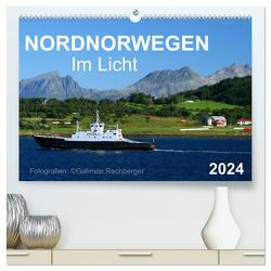 Nordnorwegen im Licht (hochwertiger Premium Wandkalender 2024 DIN A2 quer), Kunstdruck in Hochglanz von Rechberger,  Gabriele