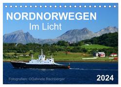 Nordnorwegen im Licht (Tischkalender 2024 DIN A5 quer), CALVENDO Monatskalender von Rechberger,  Gabriele