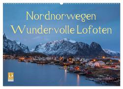 Nordnorwegen – Wundervolle Lofoten (Wandkalender 2024 DIN A2 quer), CALVENDO Monatskalender von Wrobel,  Nick