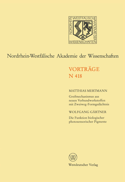 Nordrhein-Westfälische Akademie der Wissenschaften von Mertmann,  Matthias