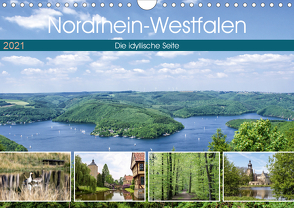 Nordrhein-Westfalen – Die idyllische Seite (Wandkalender 2021 DIN A4 quer) von Becker,  Thomas