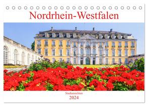 Nordrhein-Westfalen – Stadtansichten (Tischkalender 2024 DIN A5 quer), CALVENDO Monatskalender von Hackstein,  Bettina