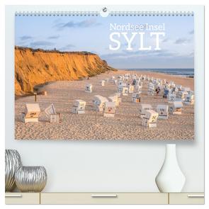 Nordsee Insel Sylt (hochwertiger Premium Wandkalender 2024 DIN A2 quer), Kunstdruck in Hochglanz von Scherf,  Dietmar