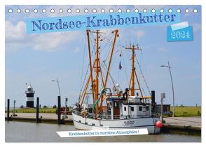 Nordsee-Krabbenkutter (Tischkalender 2024 DIN A5 quer), CALVENDO Monatskalender von Klünder,  Günther