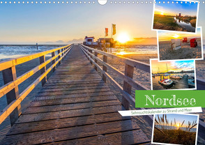 Nordsee – Sehnsuchtskalender zu Strand und Meer (Wandkalender 2023 DIN A3 quer) von Dreegmeyer,  Andrea