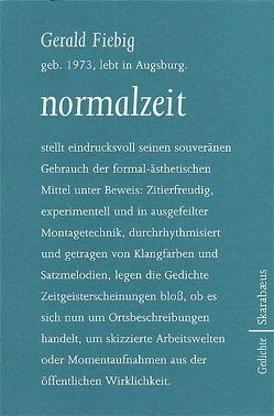 normalzeit von Fiebig,  Gerald