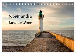 Normandie – Land am Meer (Tischkalender 2024 DIN A5 quer), CALVENDO Monatskalender von Berger,  Anne