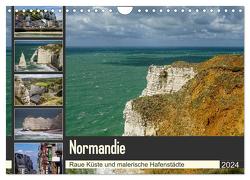 Normandie – Raue Küste und malerische Hafenstädte (Wandkalender 2024 DIN A4 quer), CALVENDO Monatskalender von Liedtke Reisefotografie,  Silke