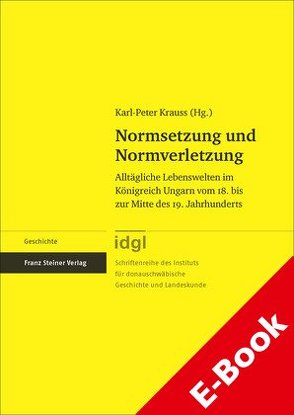 Normsetzung und Normverletzung von Krauss,  Karl-Peter