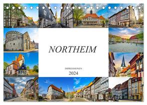 Northeim Impressionen (Tischkalender 2024 DIN A5 quer), CALVENDO Monatskalender von Meutzner,  Dirk