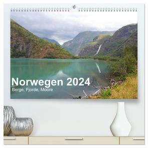 Norwegen 2024 – Berge, Fjorde, Moore (hochwertiger Premium Wandkalender 2024 DIN A2 quer), Kunstdruck in Hochglanz von Zimmermann,  Frank