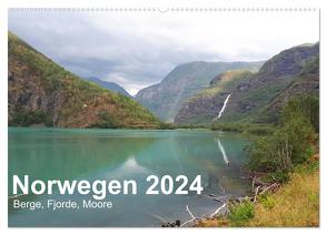 Norwegen 2024 – Berge, Fjorde, Moore (Wandkalender 2024 DIN A2 quer), CALVENDO Monatskalender von Zimmermann,  Frank