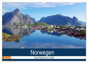 Norwegen 2024 – vom Fjord zum Fjell (Wandkalender 2024 DIN A2 quer), CALVENDO Monatskalender von Pantke,  Reinhard