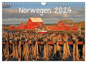 Norwegen 2024 (Wandkalender 2024 DIN A4 quer), CALVENDO Monatskalender von Hanke,  Matthias