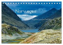 Norwegen – Alpine Landschaften (Tischkalender 2024 DIN A5 quer), CALVENDO Monatskalender von von Styp,  Christian