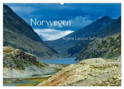 Norwegen – Alpine Landschaften (Wandkalender 2024 DIN A2 quer), CALVENDO Monatskalender von von Styp,  Christian
