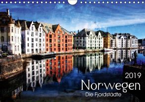 Norwegen – Die Fjordstädte (Wandkalender 2019 DIN A4 quer) von Silberstein,  Reiner