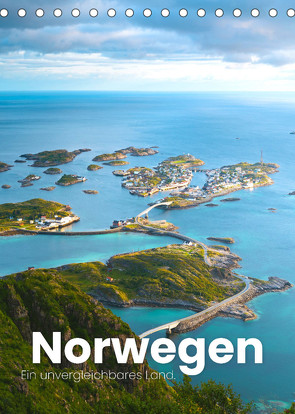 Norwegen – Ein unvergessliches Land. (Tischkalender 2022 DIN A5 hoch) von SF