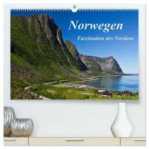 Norwegen – Faszination des Nordens (hochwertiger Premium Wandkalender 2024 DIN A2 quer), Kunstdruck in Hochglanz von Ergler,  Anja