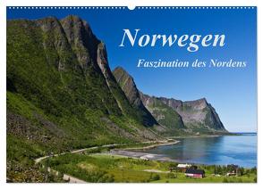 Norwegen – Faszination des Nordens (Wandkalender 2024 DIN A2 quer), CALVENDO Monatskalender von Ergler,  Anja