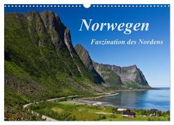 Norwegen – Faszination des Nordens (Wandkalender 2024 DIN A3 quer), CALVENDO Monatskalender von Ergler,  Anja