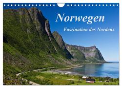 Norwegen – Faszination des Nordens (Wandkalender 2024 DIN A4 quer), CALVENDO Monatskalender von Ergler,  Anja