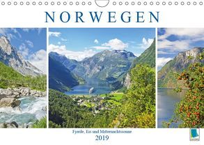Norwegen: Fjorde, Wald und Mitternachtssonne (Wandkalender 2019 DIN A4 quer) von CALVENDO
