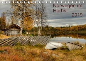 Norwegen im Herbst (Tischkalender 2019 DIN A5 quer) von Jähne,  Karin
