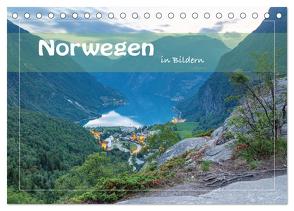 Norwegen in Bildern (Tischkalender 2024 DIN A5 quer), CALVENDO Monatskalender von Zahn,  Heiko