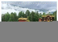 Norwegen Kalender – Wilde Hütten in den Bergen (Tischkalender 2024 DIN A5 quer), CALVENDO Monatskalender von photography,  wildeyes