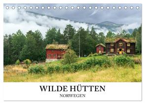 Norwegen Kalender – Wilde Hütten in den Bergen (Tischkalender 2024 DIN A5 quer), CALVENDO Monatskalender von photography,  wildeyes