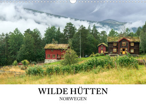 Norwegen Kalender – Wilde Hütten in den Bergen (Wandkalender 2022 DIN A3 quer) von photography,  wildeyes