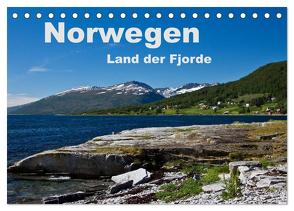 Norwegen – Land der Fjorde (Tischkalender 2024 DIN A5 quer), CALVENDO Monatskalender von Ergler,  Anja