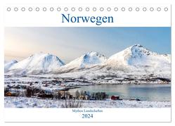 Norwegen – Mythos Landschaften (Tischkalender 2024 DIN A5 quer), CALVENDO Monatskalender von AkremaFotoArt,  AkremaFotoArt